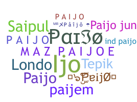 Nickname - Paijo