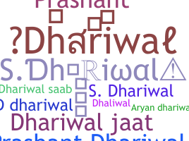 Nickname - Dhariwal