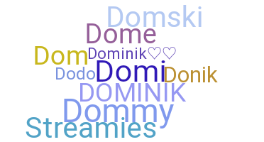 Nickname - Dominik