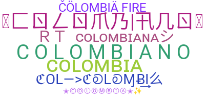 Nickname - colombia