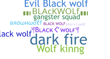 Nickname - Blackwolf