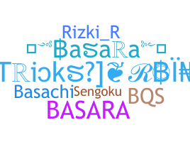 Nickname - Basara