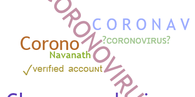 Nickname - Coronovirus