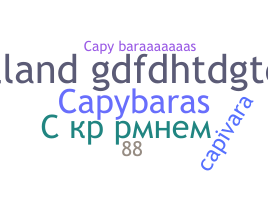 Nickname - capybara