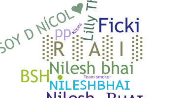 Nickname - Nileshbhai