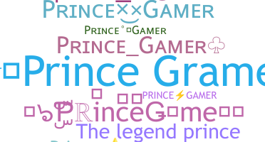 Nickname - PrinceGamer