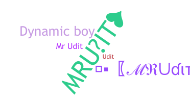 Nickname - MRUDIT