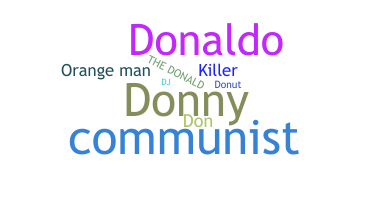 Nickname - Donald