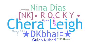 Nickname - Gulab