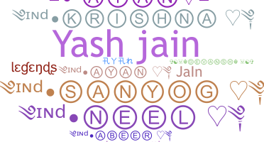 Nickname - Jain