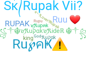 Nickname - Rupak