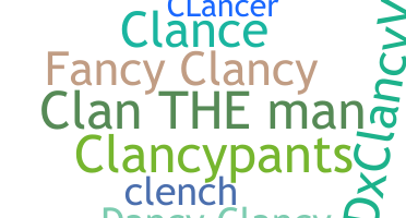 Nickname - Clancy