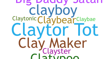 Nickname - Clayton