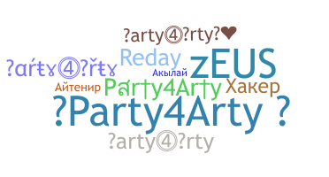 Nickname - Party4Arty
