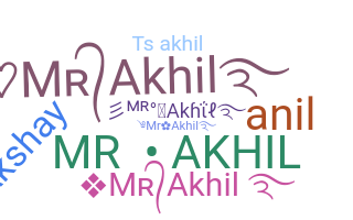 Nickname - MrAkhil