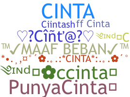 Nickname - Cinta