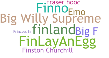 Nickname - Finlay