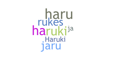 Nickname - Haruki