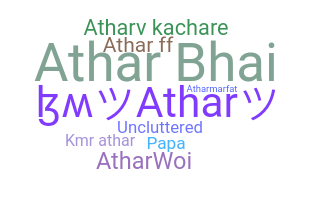 Nickname - Athar