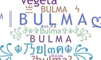 Nickname - Bulma