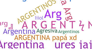 Nickname - argentinos