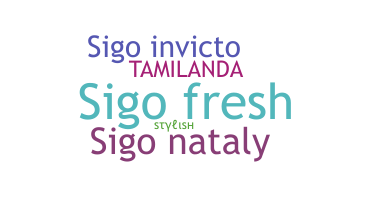 Nickname - SiGO