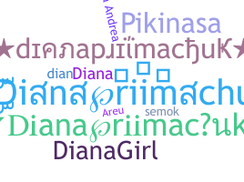 Nickname - dianapriimachuk