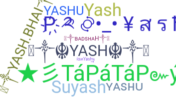 Nickname - Yashu