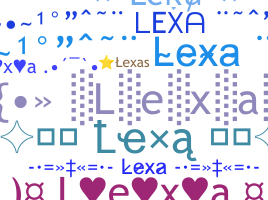Nickname - lexa15lexa