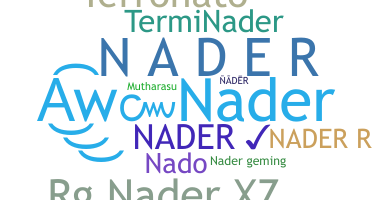 Nickname - Nader