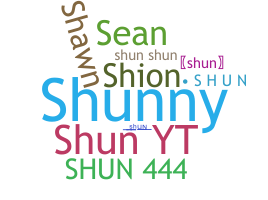 Nickname - Shun