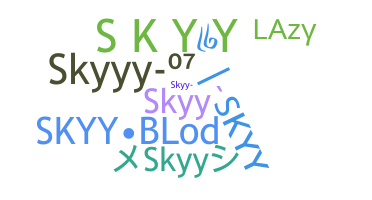 Nickname - Skyy