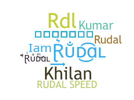 Nickname - RudaL