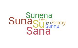Nickname - Sunaina
