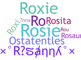 Nickname - Rosanna