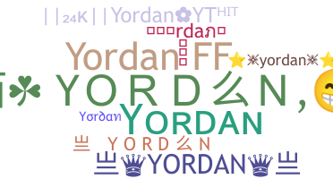Nickname - Yordan