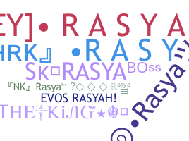 Nickname - Rasya