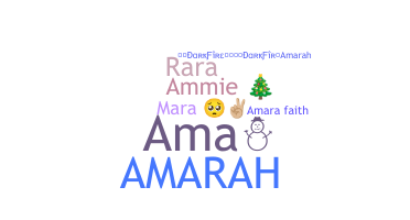 Nickname - Amarah