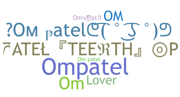 Nickname - OmPatel
