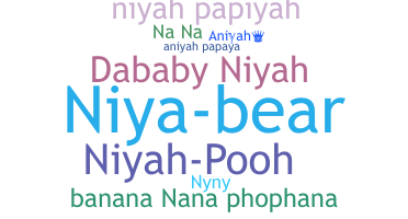 Nickname - Aniyah