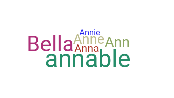 Nickname - Annabel