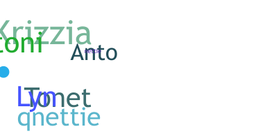 Nickname - Antonette