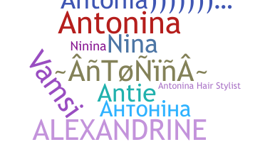 Nickname - Antonina