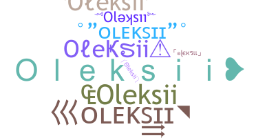 Nickname - Oleksii