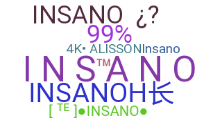 Nickname - insano