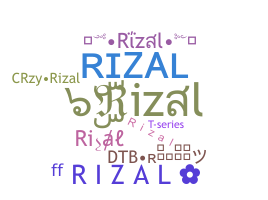 Nickname - Rizal