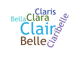 Nickname - Clarabelle