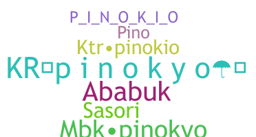 Nickname - pinokio