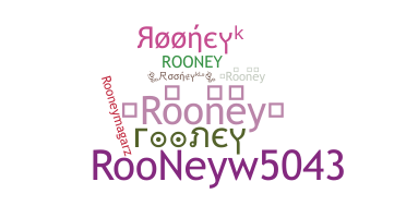 Nickname - Rooney