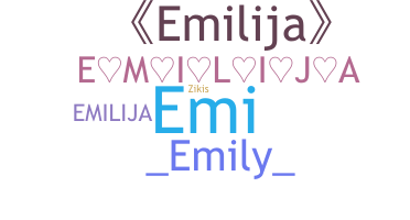 Nickname - Emilija